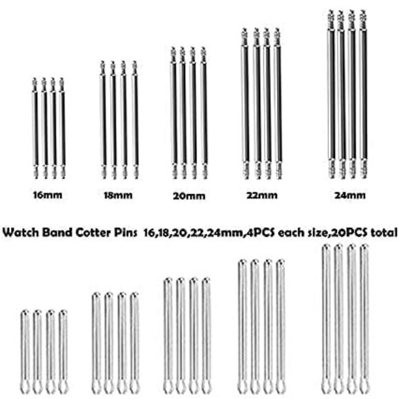 Watch Band Strap Link Pins Remover Repair Tool Kit with 6 Extra Tips Replacement - Picture 5 of 5